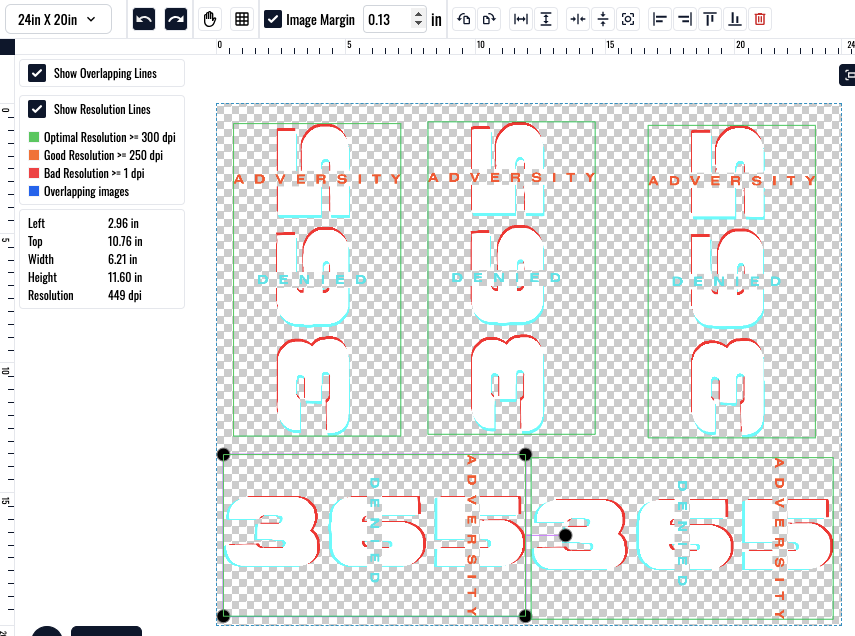 Create a Gang Sheet